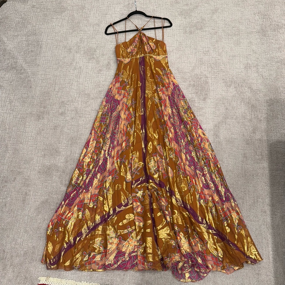 Gold Nicole Miller Gown